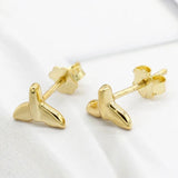 925 Silver Dolphin Tail Mermaid Earrings Wedding Jewelry