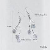 925 Sterling Silver Oval Circle Pendant Earrings