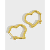 SHANICE S925 Sterling Silver Love Female Earrings