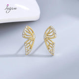 Butterfly Stud Earrings Anniversary Fine Jewelry