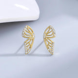 Butterfly Stud Earrings Anniversary Fine Jewelry