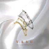 925 Sterling Silver Vintage Long Tassel Earrings Goddess Party Jewelry