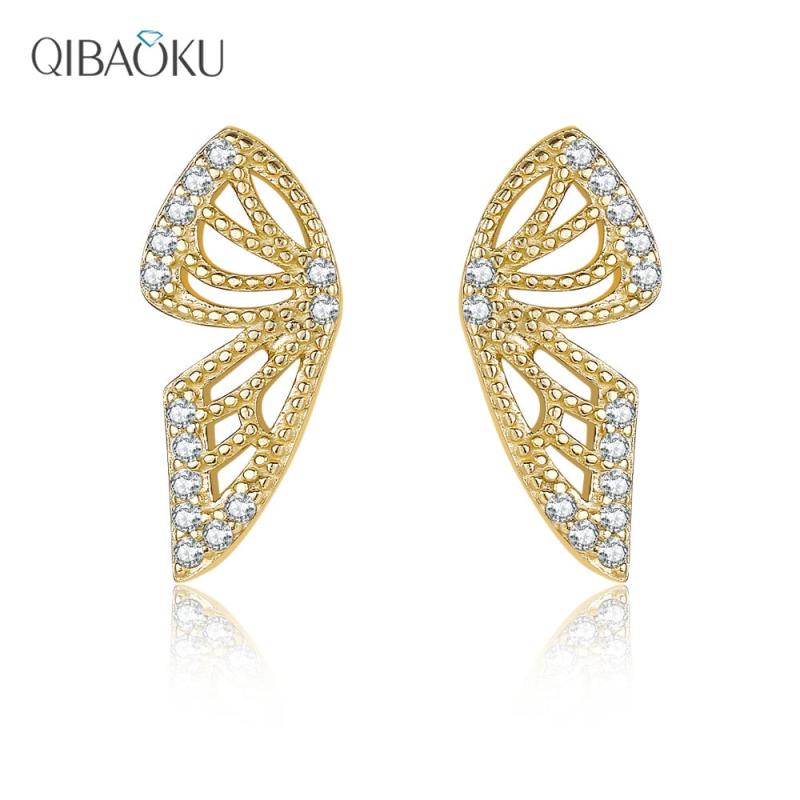 Butterfly Stud Earrings Women's Jewelry