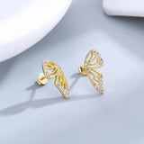 Butterfly Stud Earrings Women's Jewelry