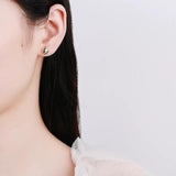 Colorful Insect Stud Earrings S925 Silver