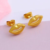 Gold-Plated Weekly Earrings for Women