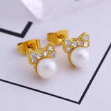 Gold-Plated Weekly Earrings for Women
