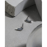 925 Sterling Silver 4A Zircon Stud Earrings for Women