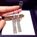 Geometry Drop Earrings Brilliant Jewelry Pendant