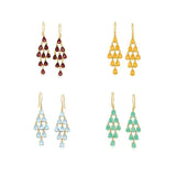 925 Silver Zircon Stud Earrings Women Jewelry Brincos Access