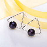 7-8MM Freshwater Pearl Earrings 925 Sterling Silver
