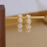 Charm Pearl Stud Earring Wedding Jewelry Pendant Accessories Gift