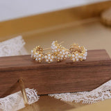 Charm Pearl Stud Earring Wedding Jewelry Pendant Accessories Gift