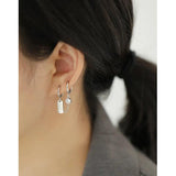 SHANICE 925 Silver CZ Tassel Earrings For Women