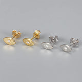 925 Silver Evil Eye Stud Earrings Small Girls Fine Jewelry