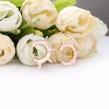 925 Silver Triple Mini Spike Huggie Hoop Earrings for Women