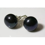 Freshwater Pearl S925 Silver Stud Earrings Fine Jewelry Lady Gift