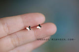 925 Sterling Silver Mini Butterfly Earrings