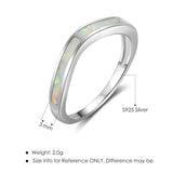Fire Opal 925 Sterling Silver Ring Anniversary Gift Jewelry