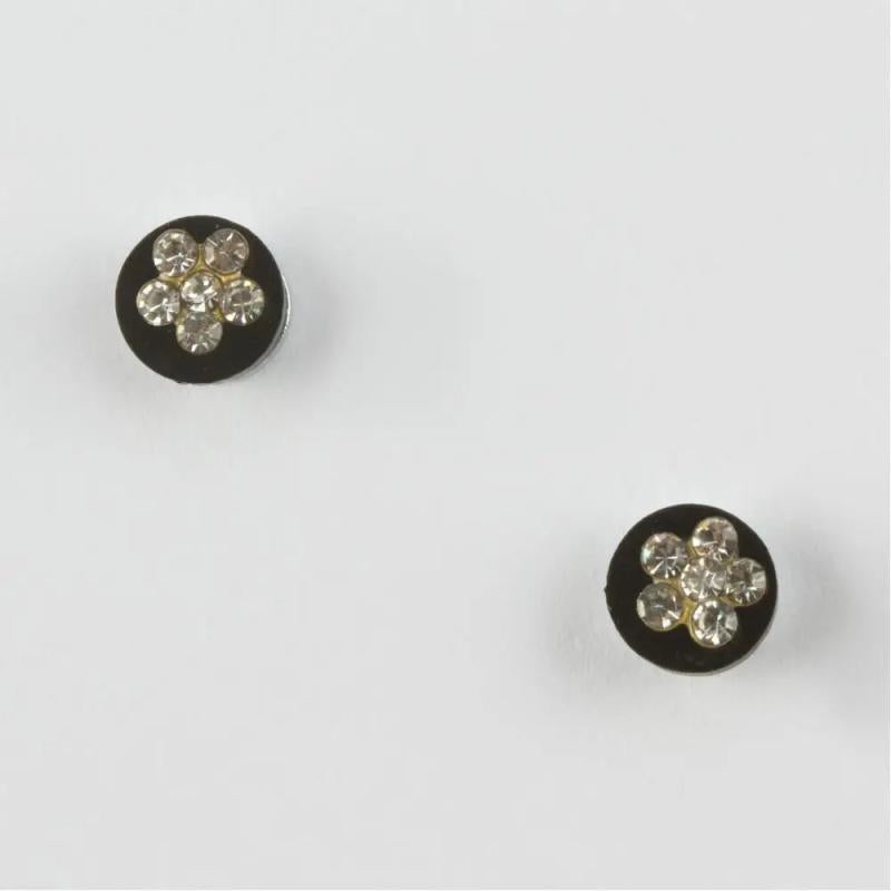 Flower Figured Magnet Tiny Earrings