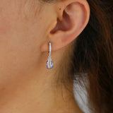 925 Silver Sea Shell Charm Beach Drop Earrings