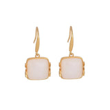 Bamboo Leaf Earrings Jade Retro Temperament Earrings for Women Gift