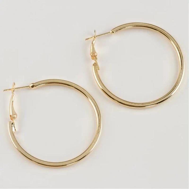 Chic Metal Ring Earrings
