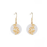 Jade Retro Bamboo Leaf Earrings for Women Gift