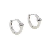925 Silver Hoop Earrings Summer Style Jewelry Women Wedding Gift