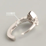 925 Silver Evil Eye Small Hoops Earrings Women Girl Gift