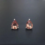 Zultanite Stud Earrings 925 Silver Stone Change Fine Jewelry For Women