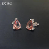 Zultanite Stud Earrings 925 Silver Stone Change Fine Jewelry For Women