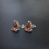 Zultanite Stud Earrings 925 Silver Stone Change Fine Jewelry For Women