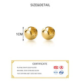 S925 Silver Minimalist Hoop Earrings Women's Jewelry