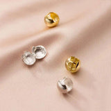 S925 Silver Minimalist Hoop Earrings Women's Jewelry