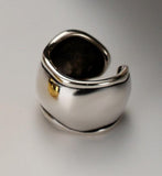 Retro S925 Silver Concave-Convex Ear Cuff No Pierced Cartilage Jewelry