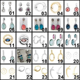 Tied Friendship Earrings for Unode50 Plated Jewelry Women Men