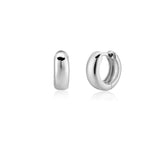 Kikichicc 925 Silver Small Round Square Women Rock Punk Jewelry