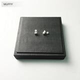 Kettlebells Stud Earrings, Fitness Gym Jewelry, 925 Sterling Silver