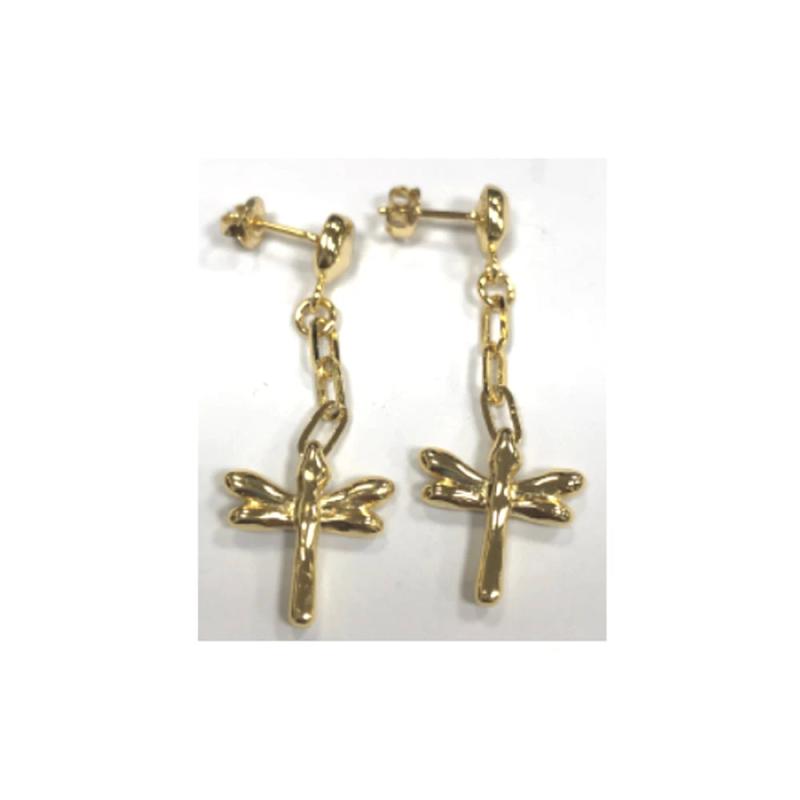 Dragonfly Pearl Alloy Earrings Jewelry For Women