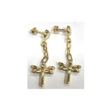 Dragonfly Pearl Alloy Earrings Jewelry For Women