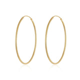 S925 Silver 40mm Large Hoop Earrings for Women Girl