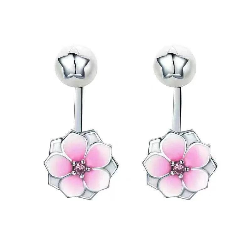 925 Sterling Silver Pando Earrings Classic DIY Jewelry for Women