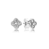 925 Sterling Silver Pando Earrings Classic DIY Jewelry for Women