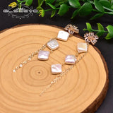 Fresh Water Pearl Tassel Drop Earrings for Women Party Birthday Fine Jewelry