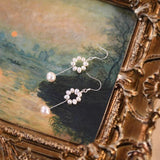 Freshwater Pearl Earrings 925 Sterling Silver Jewelry Women