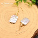 Baroque Pearl Dangle Earrings For Women Fine Jewelry GE0902A