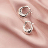 MloveAcc Sterling Silver Drop Earrings Women Lady Costume Jewelry Party