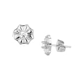 D 925 Moissanite Boucle Oreille Femme European and American Moissanite