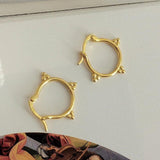 925 Sterling Silver Hoop Earrings for Women Girls Hypoallergenic Jewelry